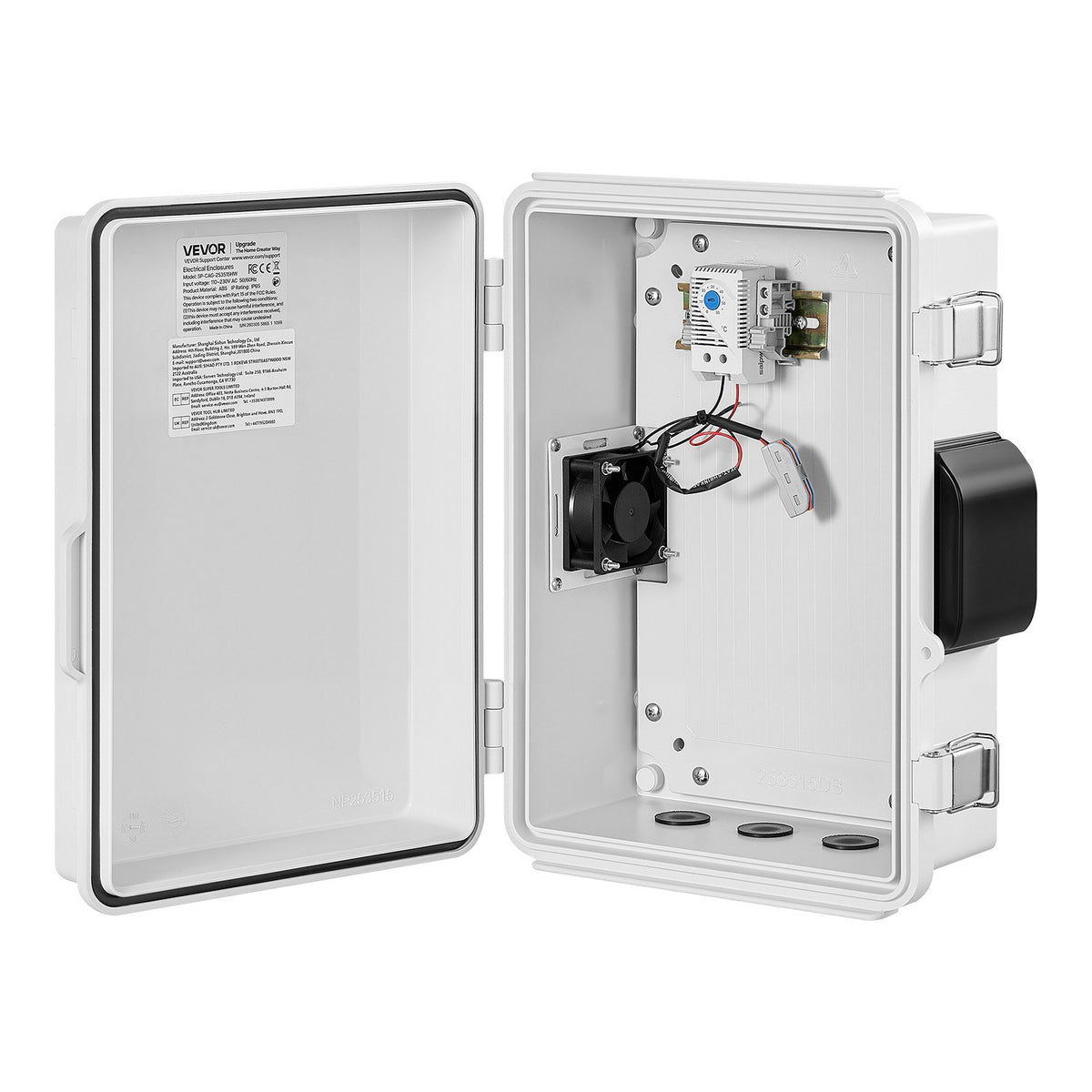 Lauko elektros dėžė VEVOR SP-CAG-253515HW, 360 x 275 x 150 mm, IP65