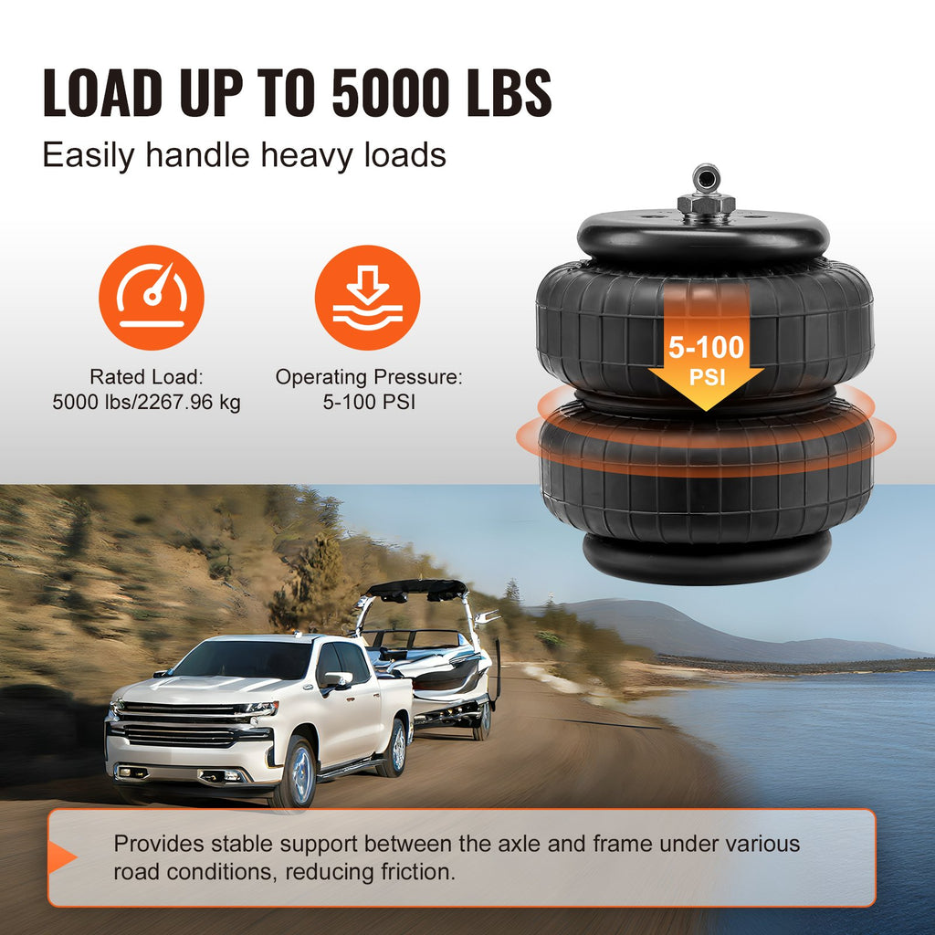 Pneumatinė pakaba VEVOR Chevrolet Silverado / GMC Sierra 2500/3500HD, 2268 kg