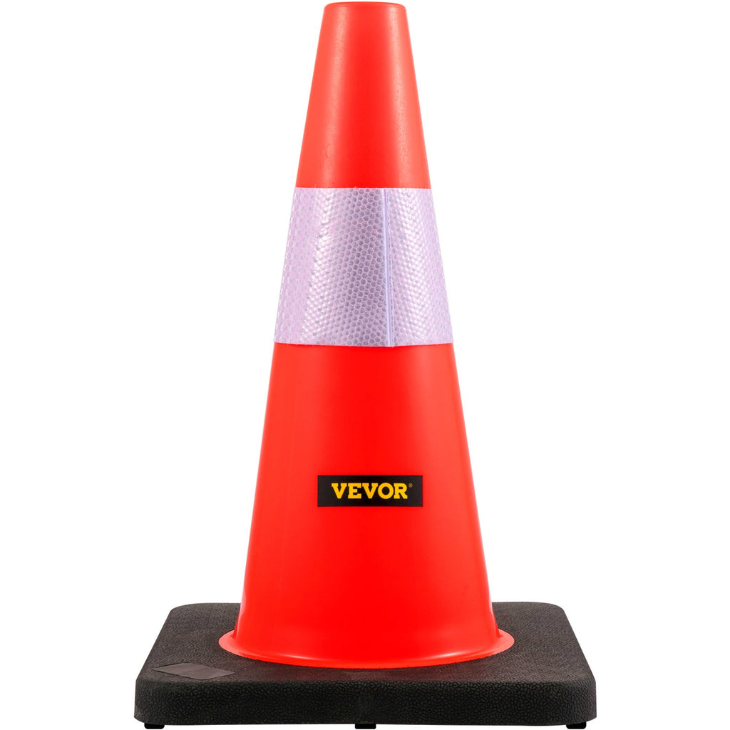 Kelių eismo kūgiai VEVOR 45 cm, 5 vnt. komplektas