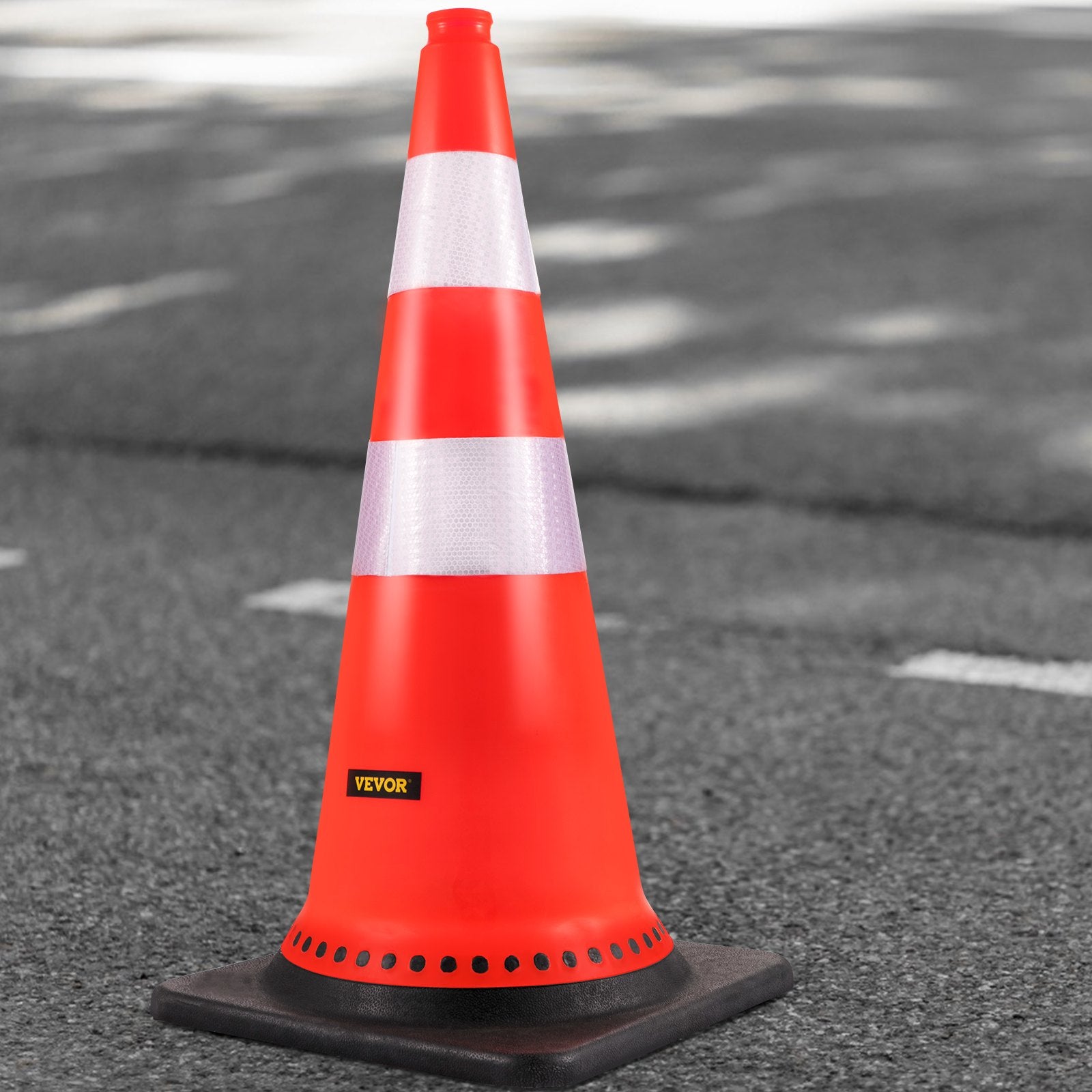 Kelių kūgiai VEVOR Safety Cones 30", 8 vnt. komplektas