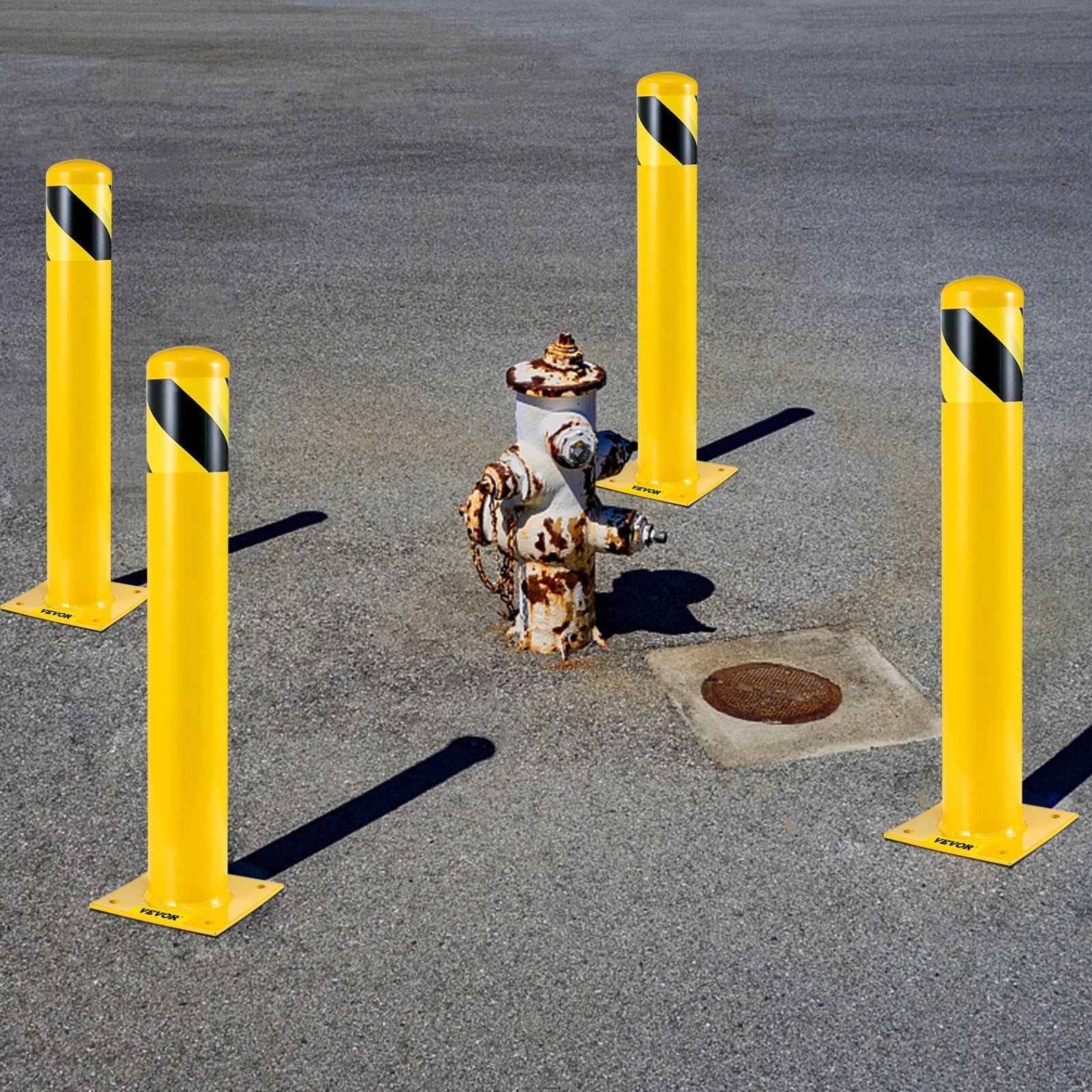 Apsauginis stulpelis VEVOR BP-42-5.5, 107 cm aukščio
