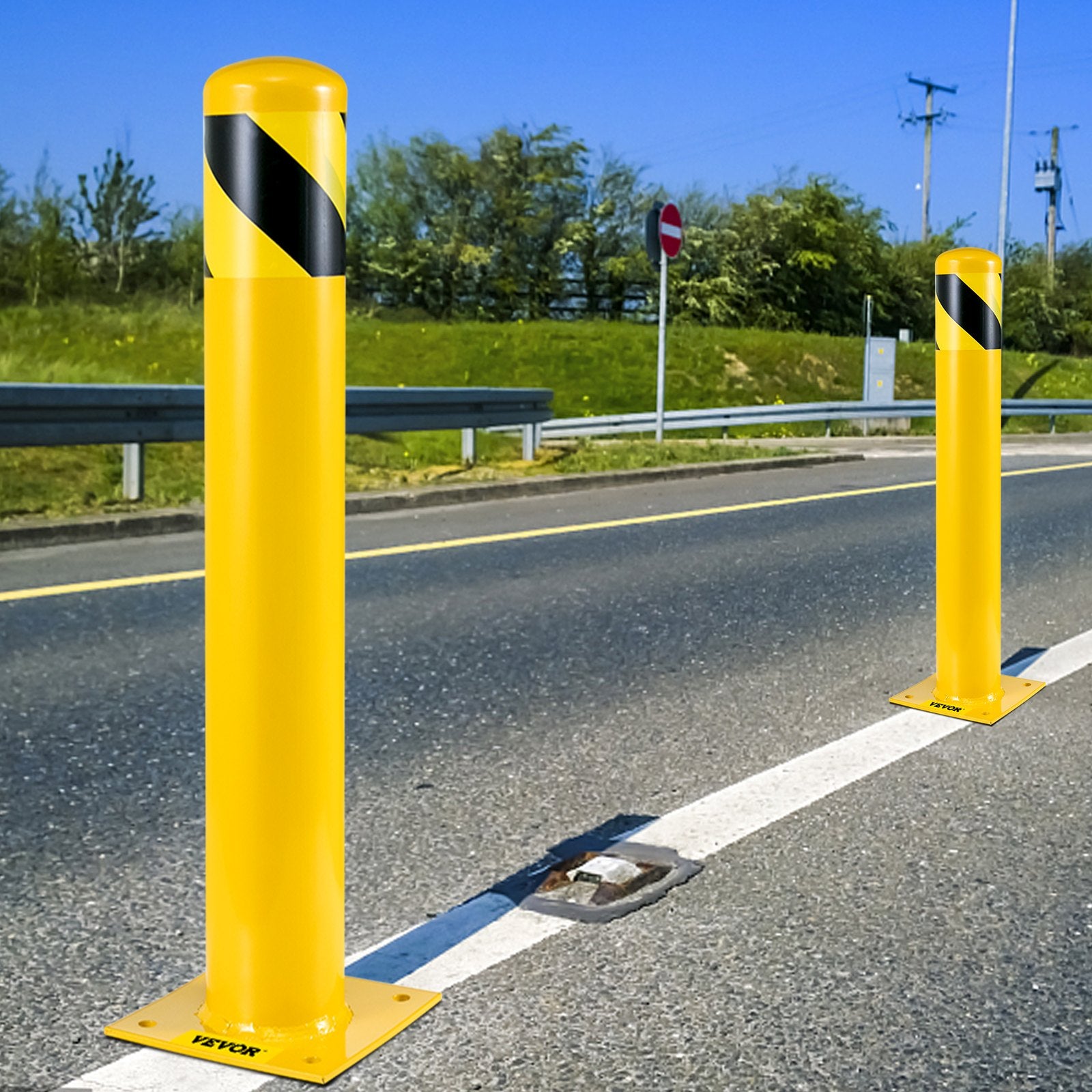 Apsauginis stulpelis VEVOR BP-48-4.5, 122 cm aukščio