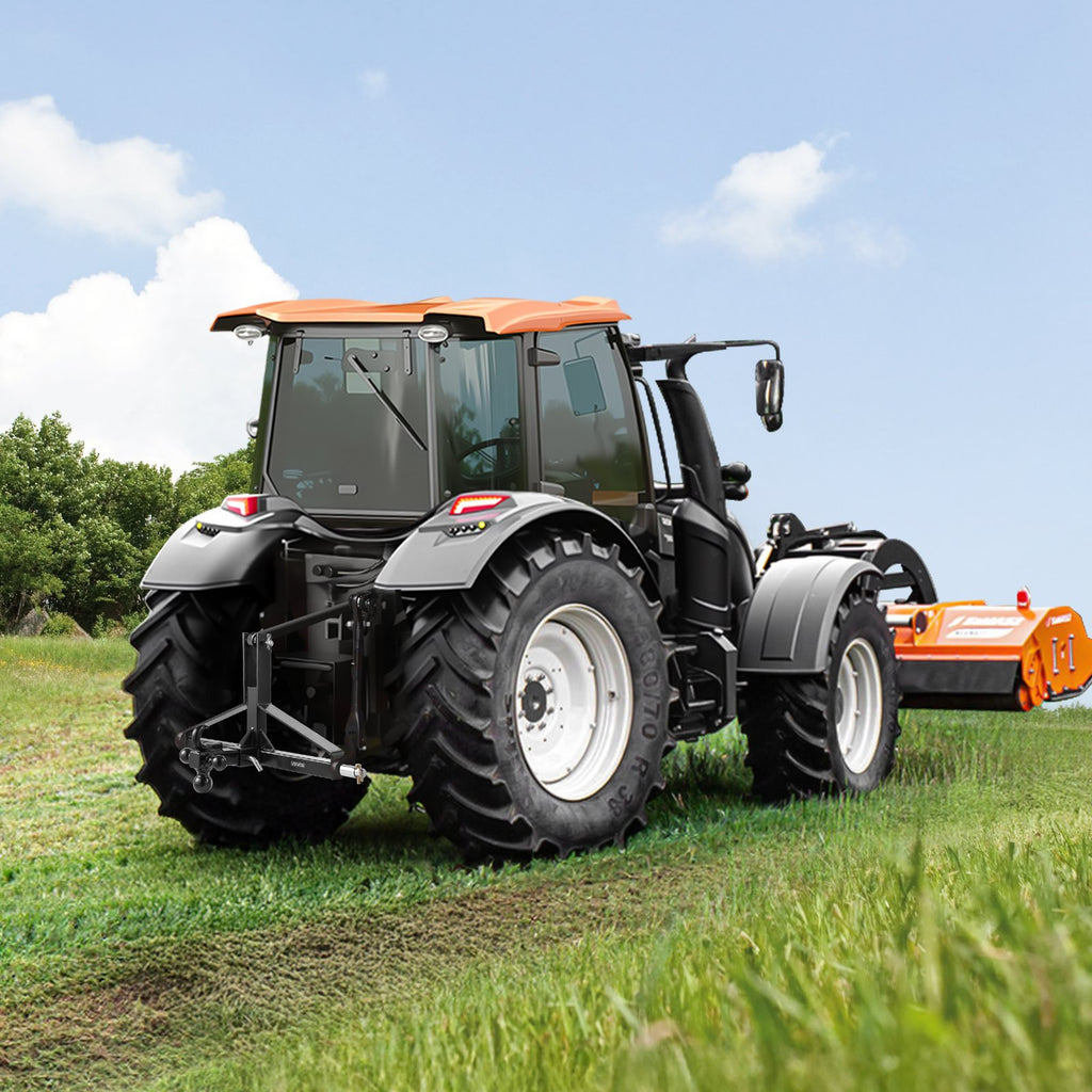 3 taškų traktoriaus prikabinimo jungtis VEVOR S-04, 2 colių imtuvas