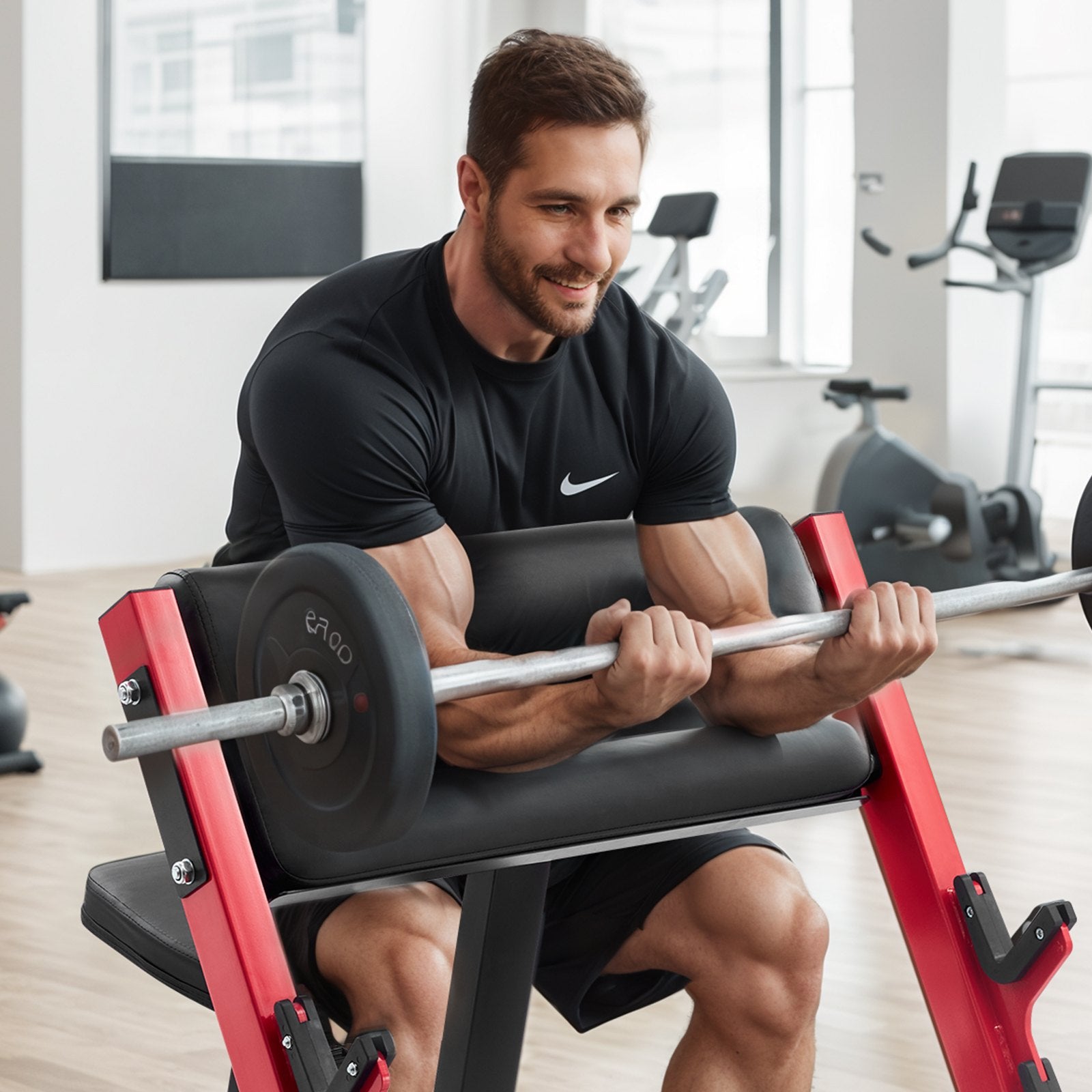 Bicepso treniruoklis VEVOR ms0001, 300 kg apkrova
