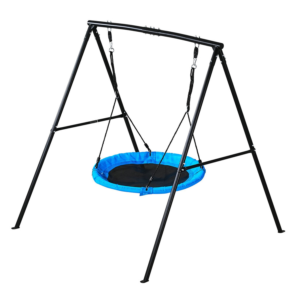 Sūpynių komplektas VEVOR JX-OGSW-001-2, 100 cm lėkštės formos sėdynė