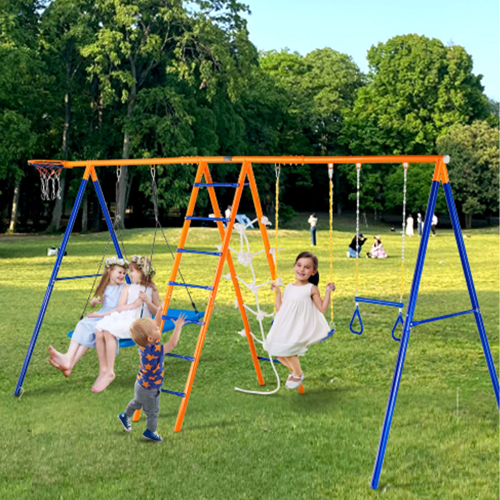 Vaikiška žaidimų aikštelė VEVOR S026, 200 kg keliamoji galia