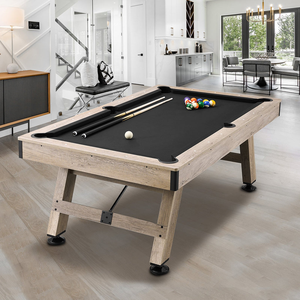 Biliardo stalas VEVOR VP22, 7 pėdų (213 cm)