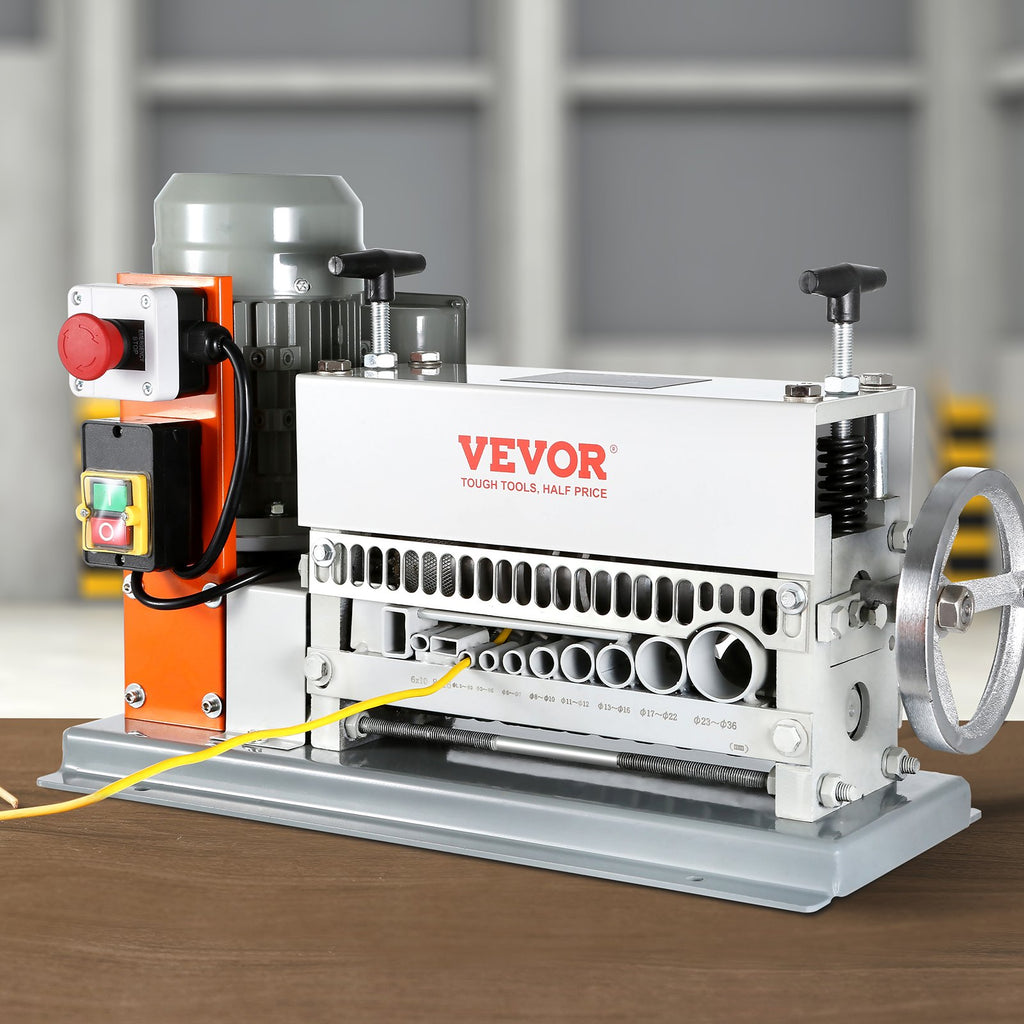 Laidų izoliacijos nuėmimo staklės VEVOR BXJDD370, 370 W