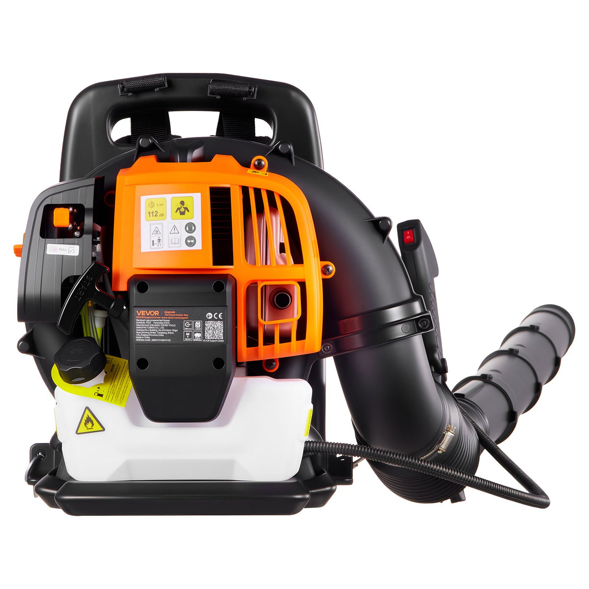Ant nugaros nešiojamas lapų pūstuvas VEVOR BL-4301, 43 cm³