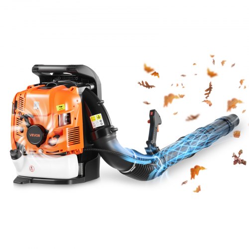 Ant nugaros nešiojamas lapų pūstuvas VEVOR XH-851, 75,6 cm³