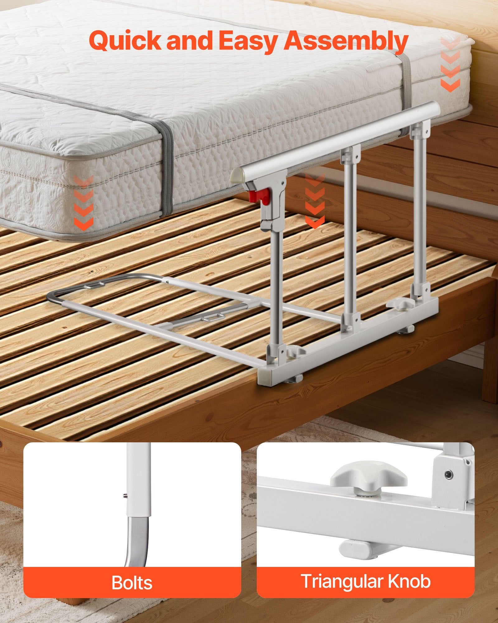 Lovos atrama VEVOR HFK-5116-2, 70 cm ilgio