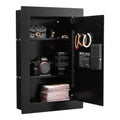 Sieninis seifas VEVOR SS-QR620ZW, su biometrine spyna