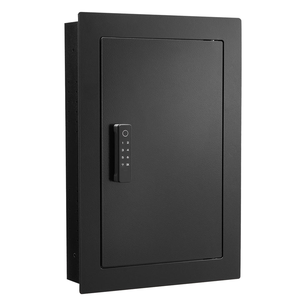 Sieninis seifas VEVOR SS-QR620ZW, su biometrine spyna