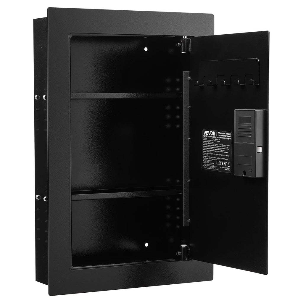 Sieninis seifas VEVOR SS-QR620ZW, su biometrine spyna