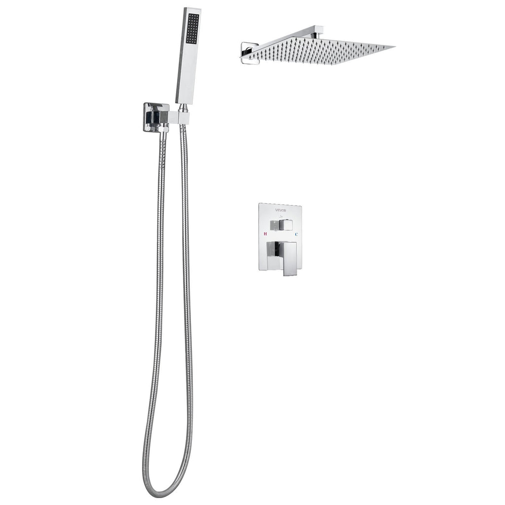 Dušo sistema VEVOR BF12-321G, 30,5 cm lietaus galvutė