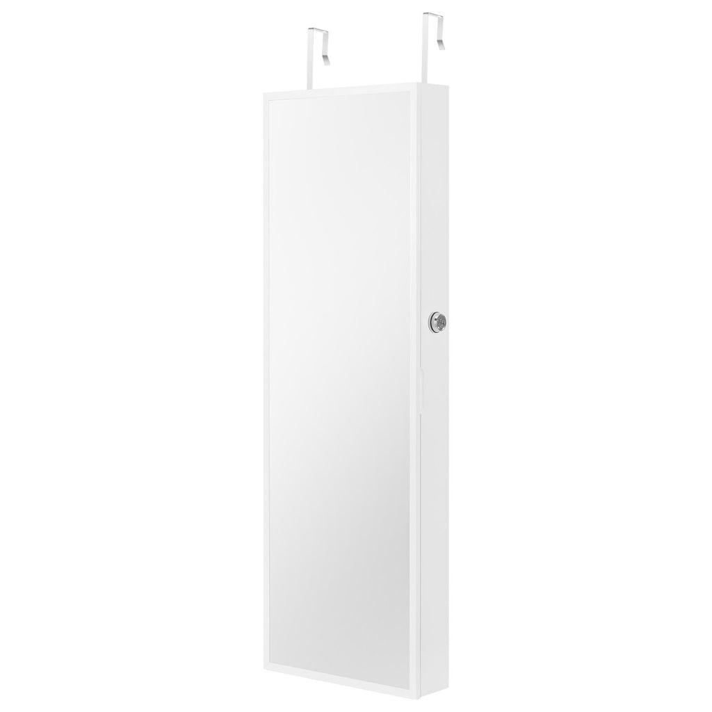 Papuošalų spintelė su veidrodžiu VEVOR PY-2310SS, 108 cm aukščio