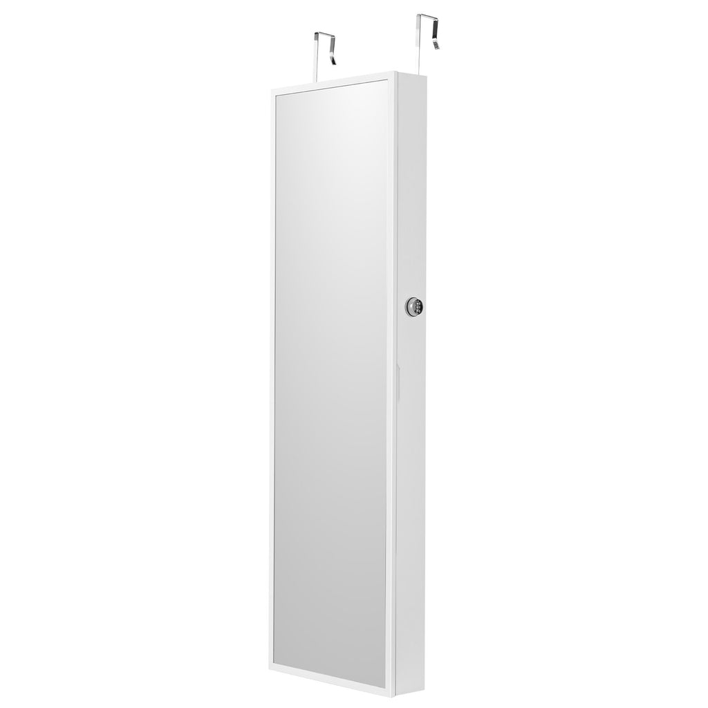 Papuošalų spintelė su veidrodžiu VEVOR PY-2312SS, 120 cm aukščio