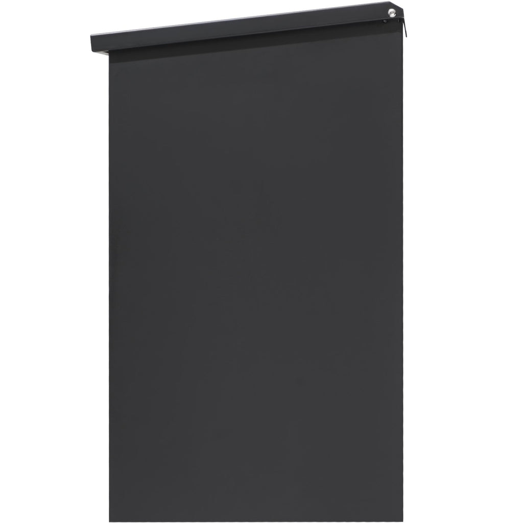 Siuntų dėžė VEVOR 44x35x58 cm, cinkuoto plieno su kodine spyna