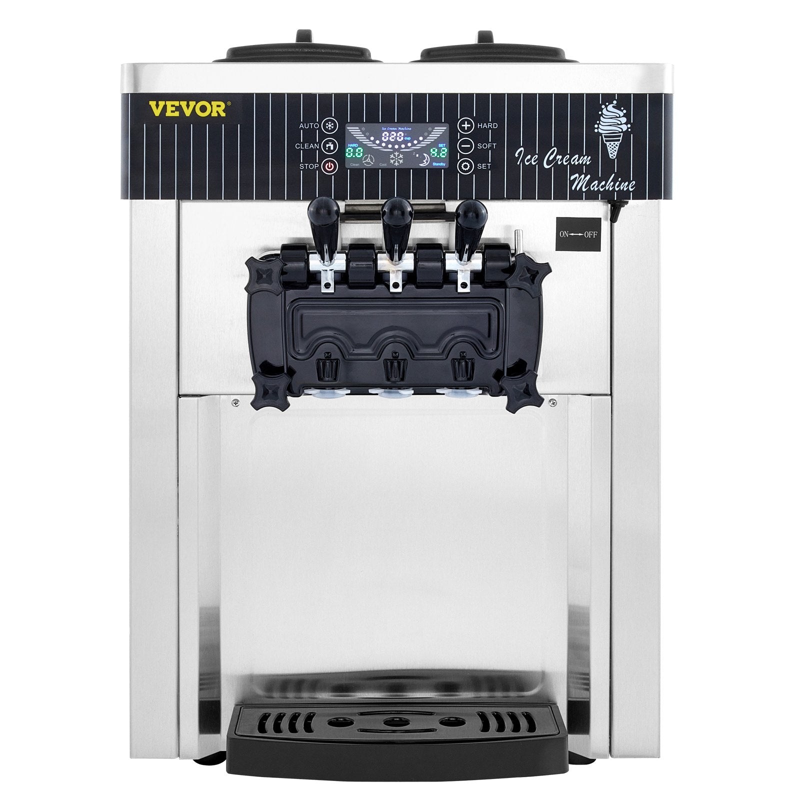 Minkštų ledų aparatas VEVOR YKF-8218T, 2200W