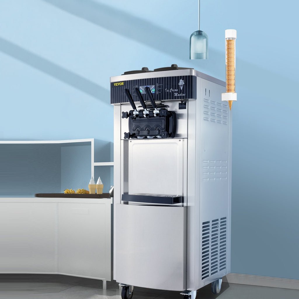 Minkštų ledų aparatas VEVOR YKF-8228H, 2200W