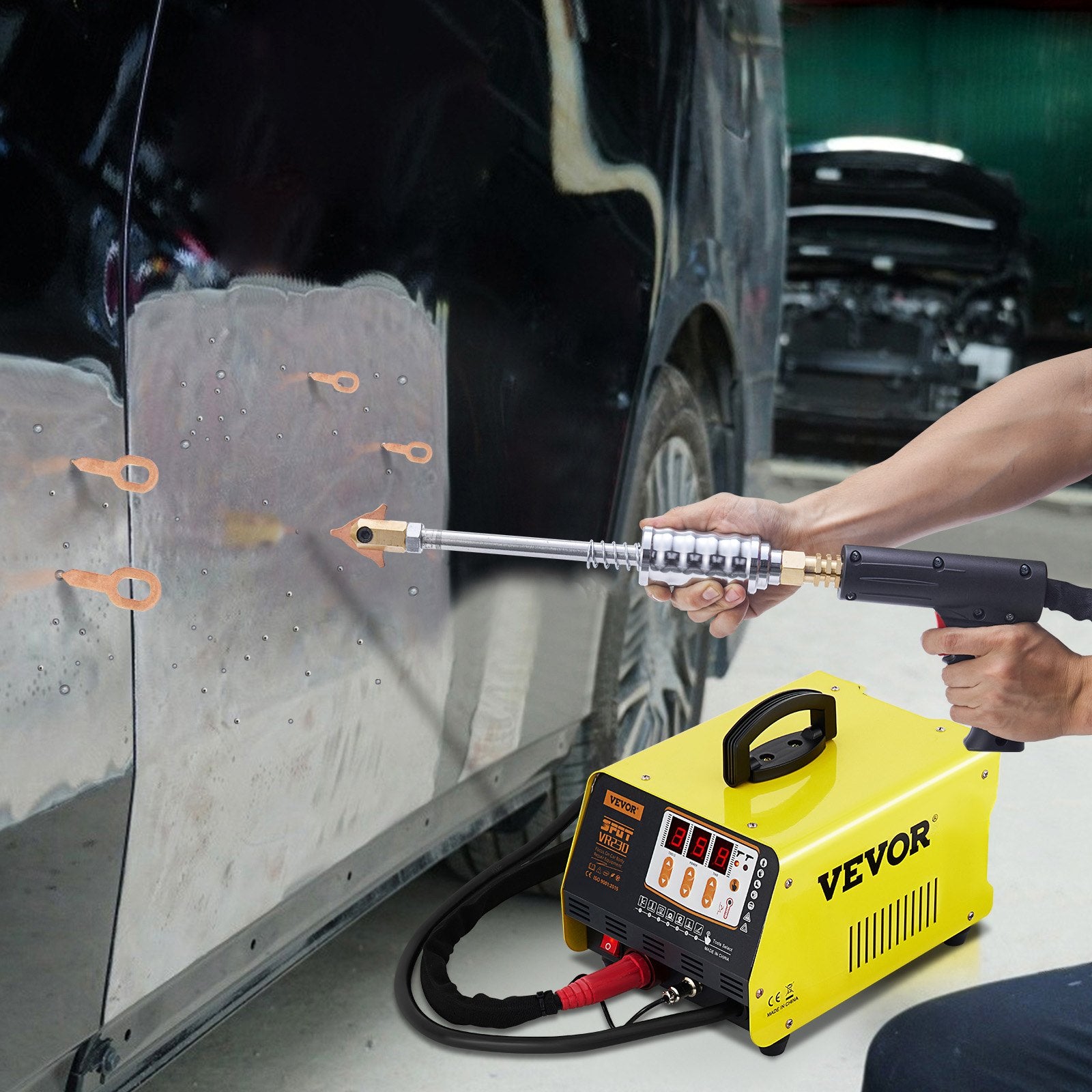 Kėbulo lyginimo aparatas VEVOR VR230, 3 kW