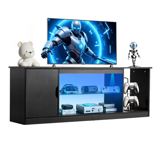 TV staliukas VEVOR C250037D-01, iki 65 colių televizoriams