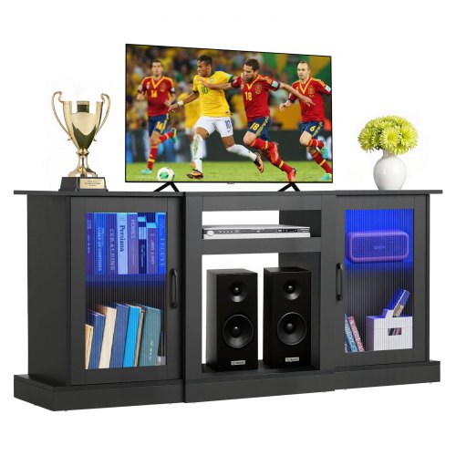 TV staliukas VEVOR C250036D-01, iki 65 colių televizoriams