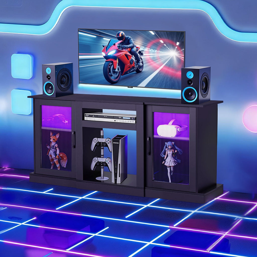 TV staliukas VEVOR C250036D-01, iki 65 colių televizoriams