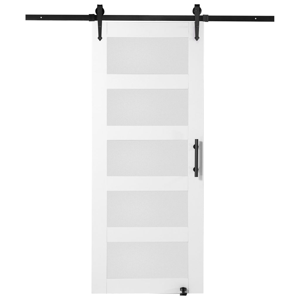 Stumdomos tvarto tipo durys su furnitūra VEVOR 30BL, 76 x 213 cm