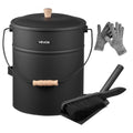Pelenų kibiras VEVOR A01566BK, 15 l talpos