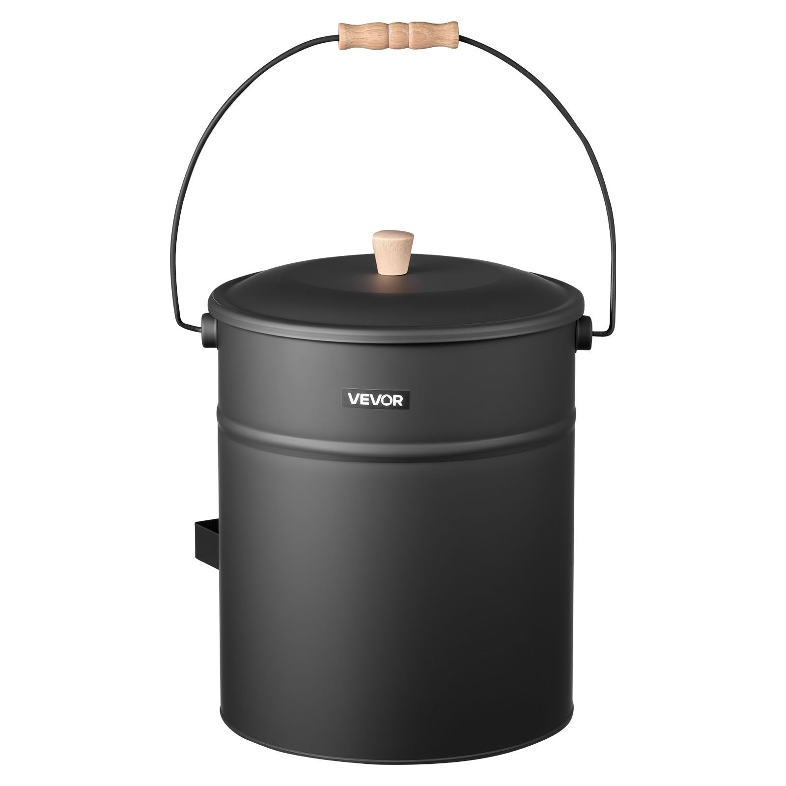 Pelenų kibiras VEVOR A01566BK, 15 l talpos