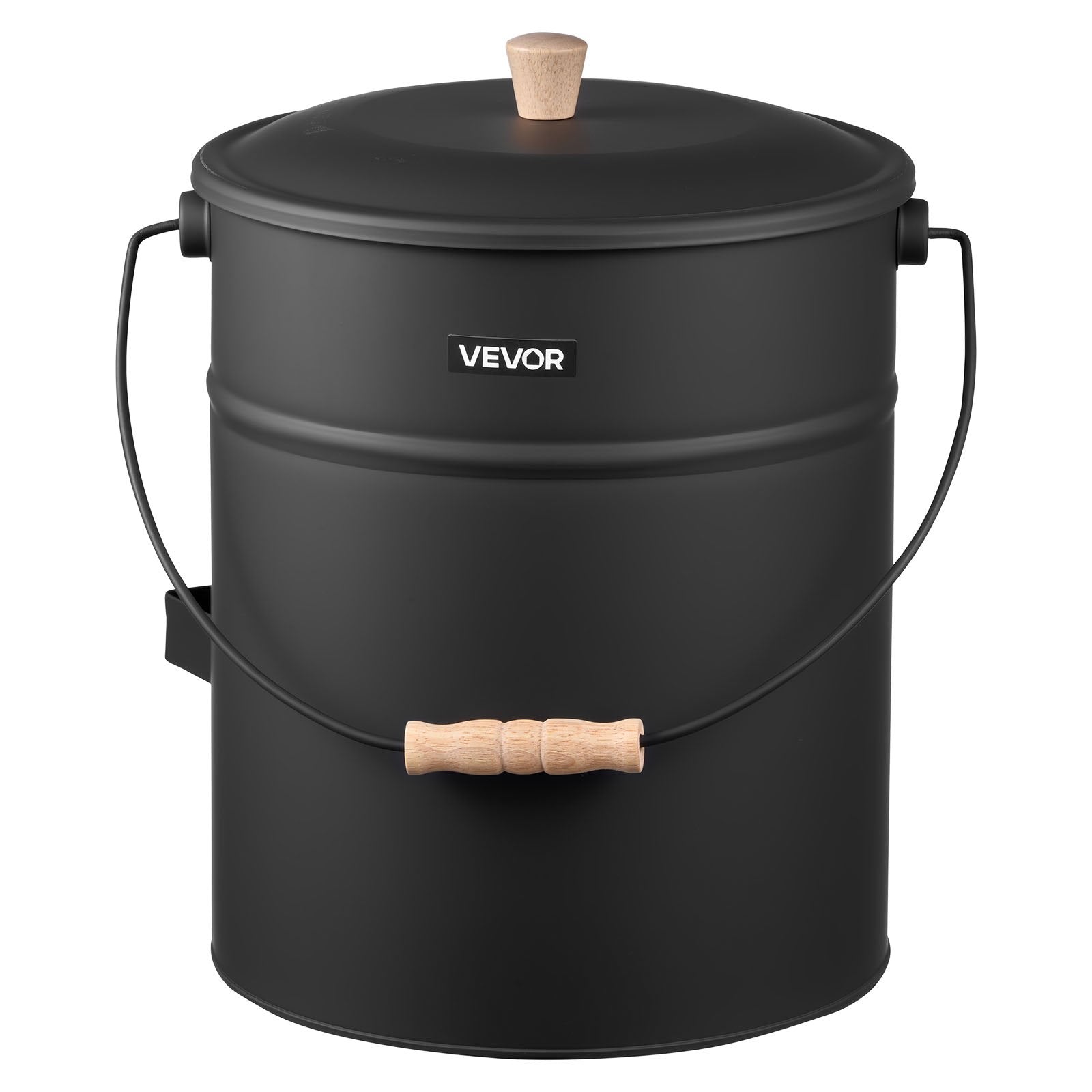 Pelenų kibiras VEVOR A01566BK, 15 l talpos