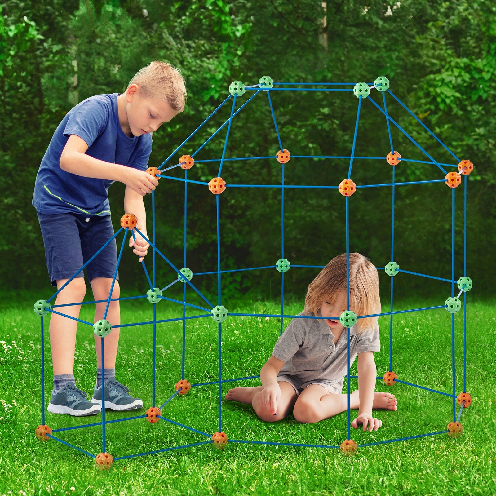 Vaikų tvirtovės statybos rinkinys VEVOR YAOSHUN180PCS, 180 dalių
