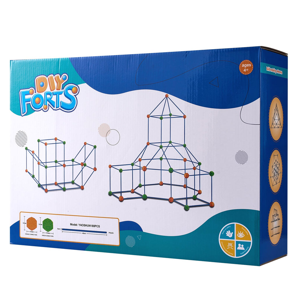 Vaikų tvirtovės statybos rinkinys VEVOR YAOSHUN180PCS, 180 dalių
