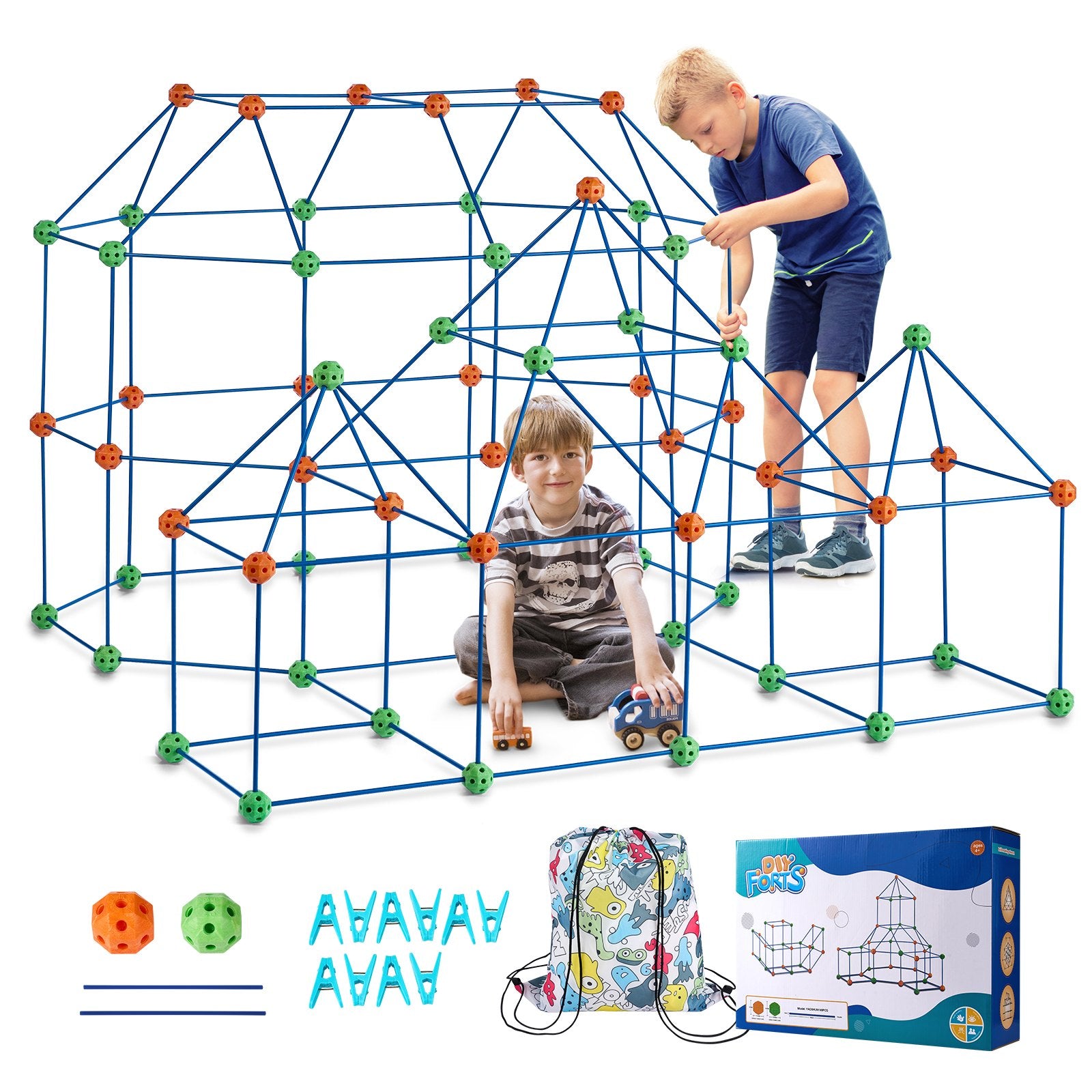 Vaikų tvirtovės statybos rinkinys VEVOR YAOSHUN180PCS, 180 dalių