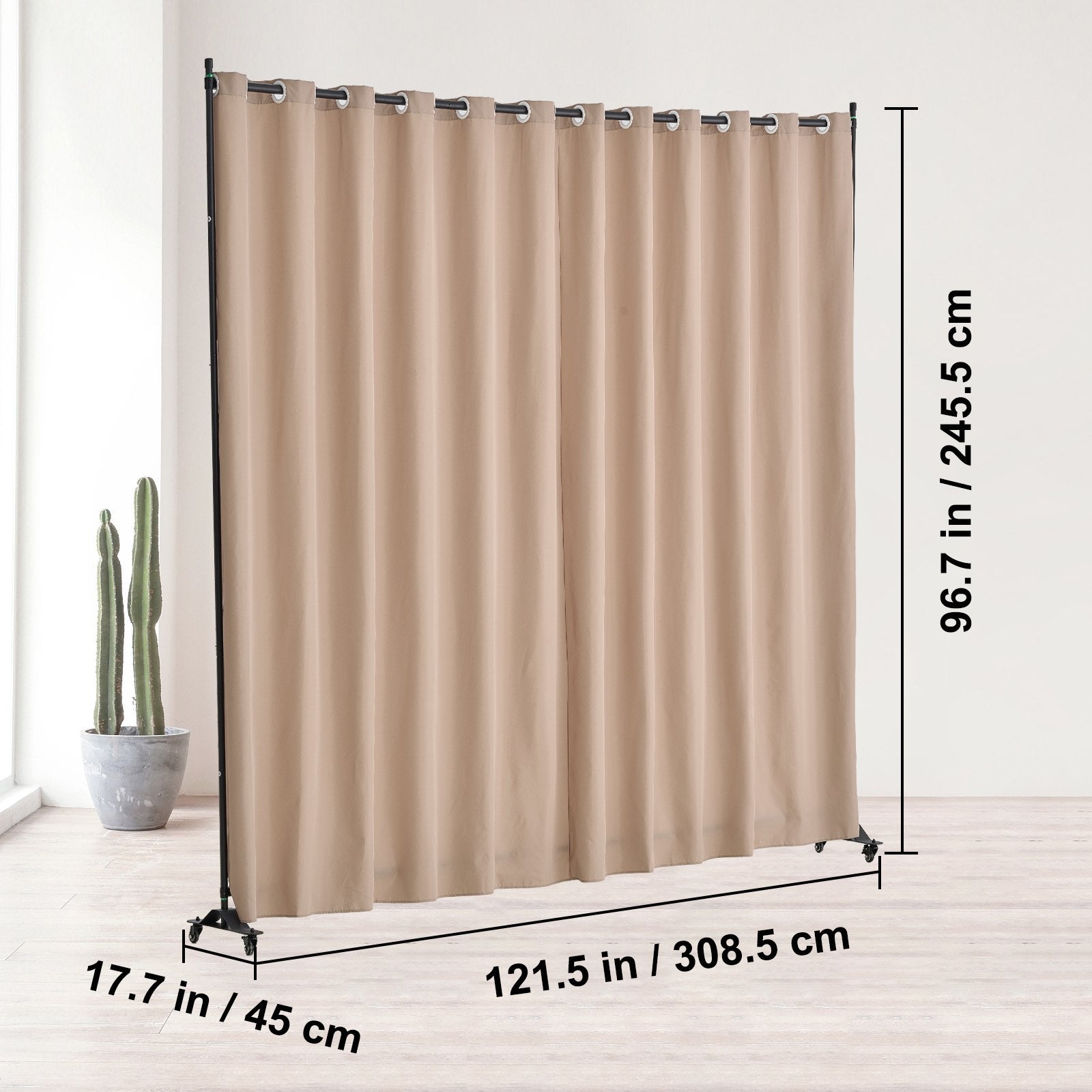 Kambario pertvara VEVOR CLDMFGBS02, 308,5 x 245,5 cm
