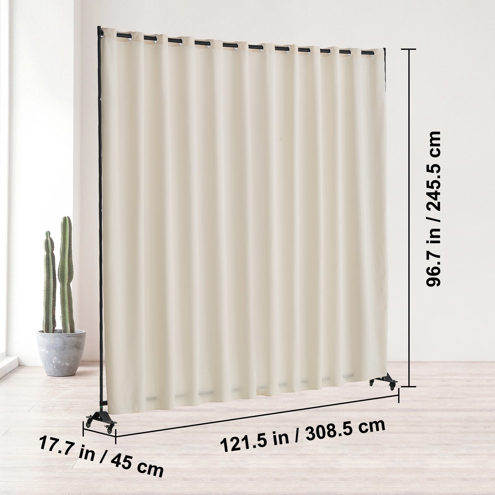 Kambario pertvara VEVOR CLDMFGMS01, 308,5 x 245,5 cm
