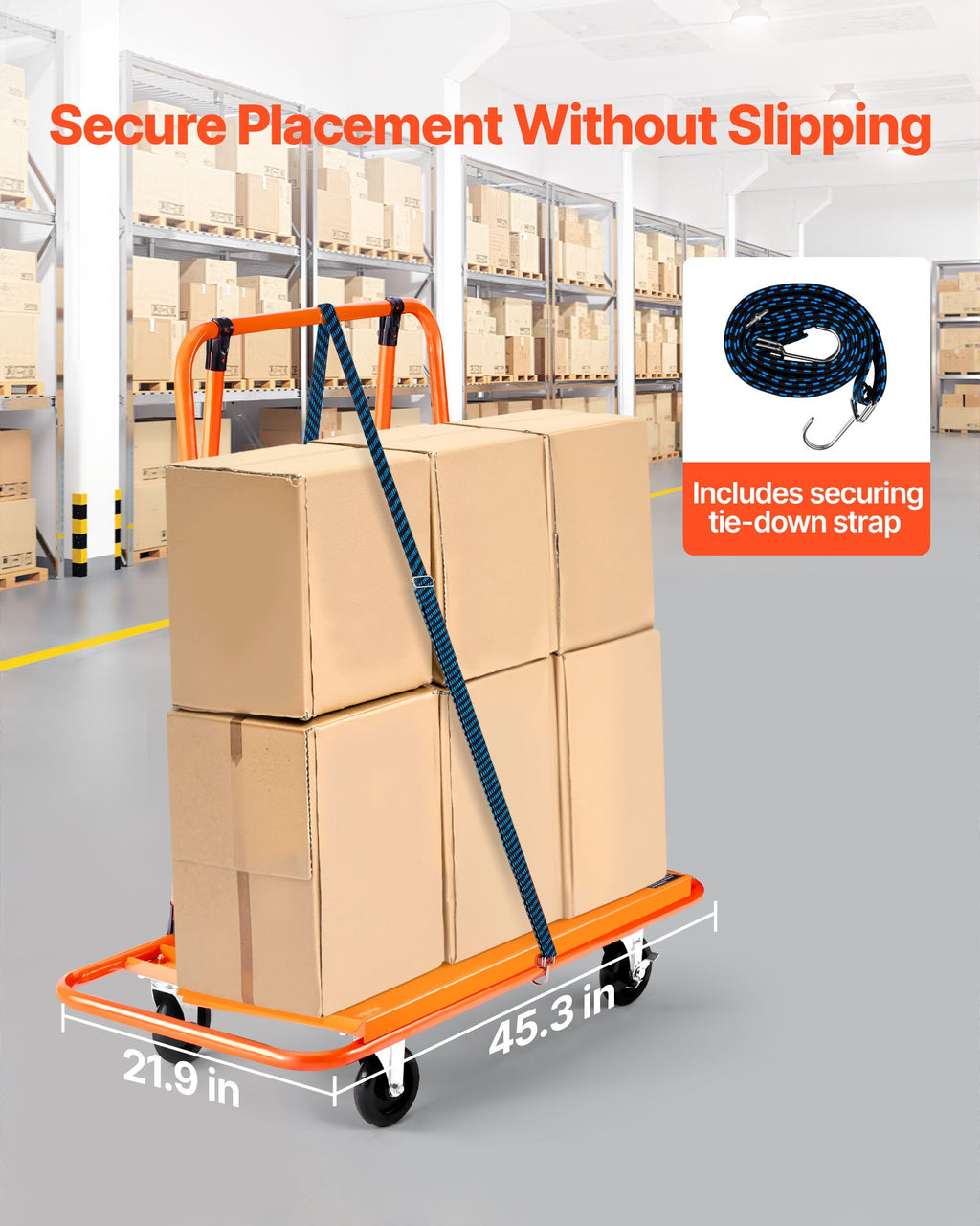 Gipso kartono plokščių vežimėlis VEVOR ST02, 816 kg keliamoji galia
