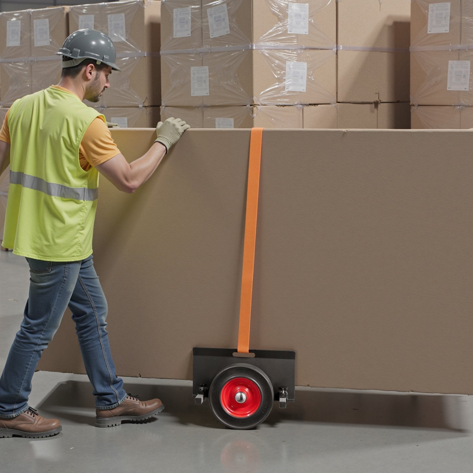 Plokščių transportavimo vežimėlis VEVOR PD453, 453,6 kg keliamoji galia