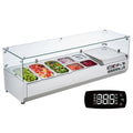 Šaldoma ingredientų vitrina VEVOR D55TW, 150 W