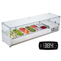 Šaldoma ingredientų vitrina VEVOR D60TW, 155 W