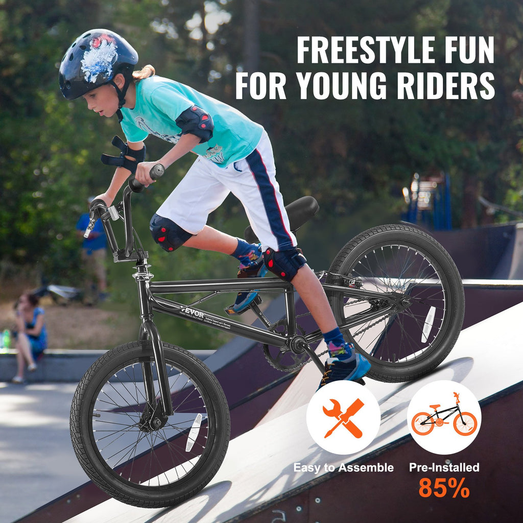 BMX dviratis VEVOR SS24005, 18 colių ratai