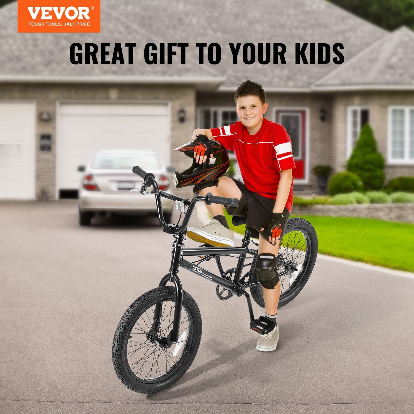 BMX dviratis VEVOR SS24005, 18 colių ratai