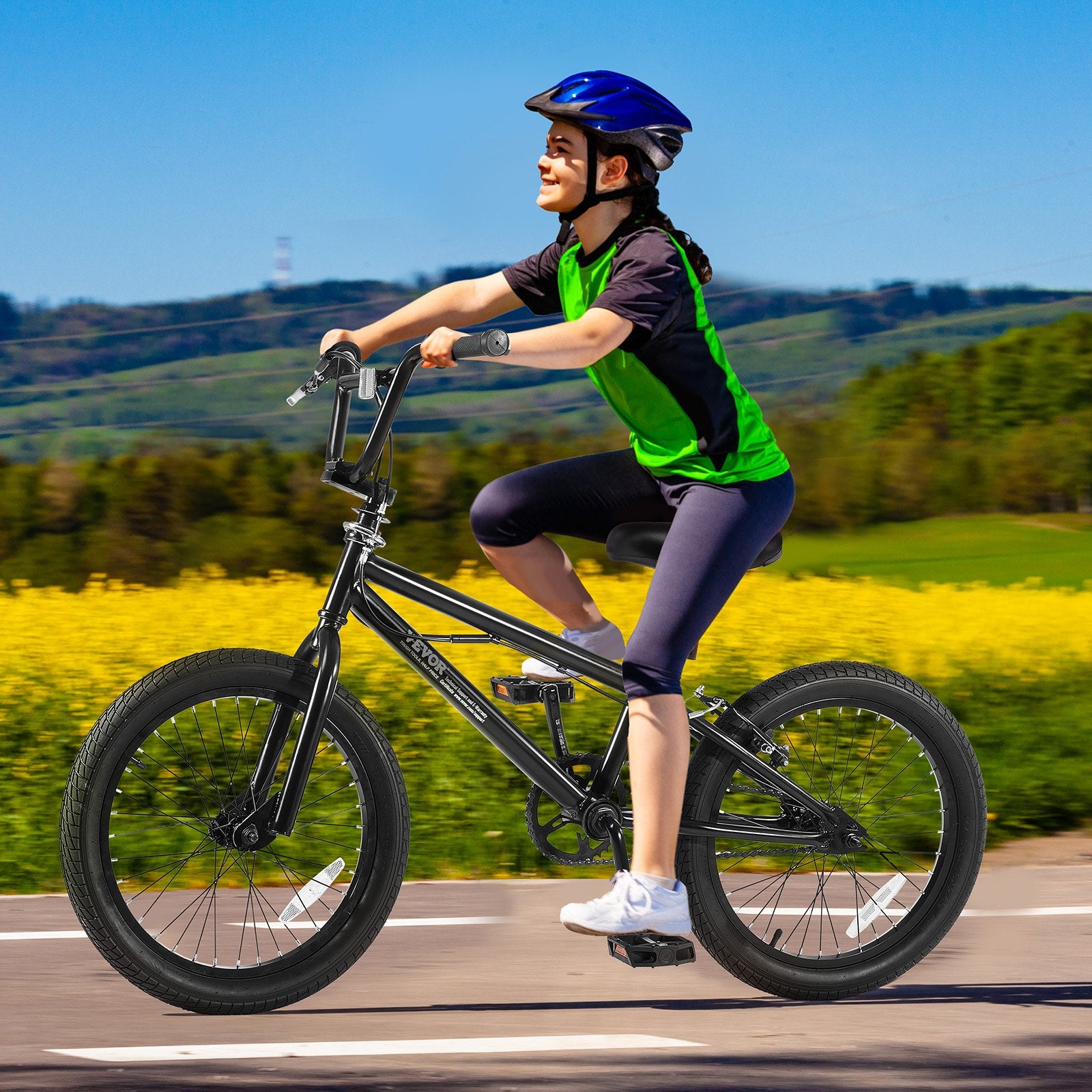 BMX dviratis VEVOR SS24005, 18 colių ratai