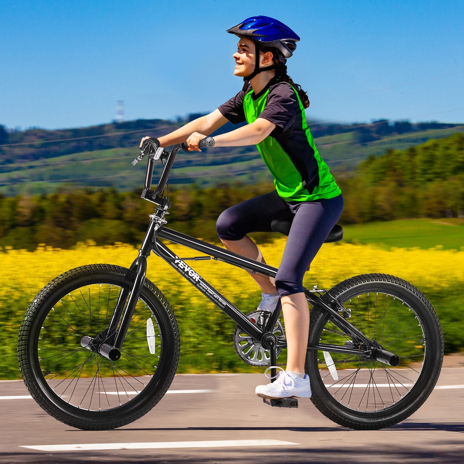 BMX dviratis VEVOR SS24004, 20 colių ratai