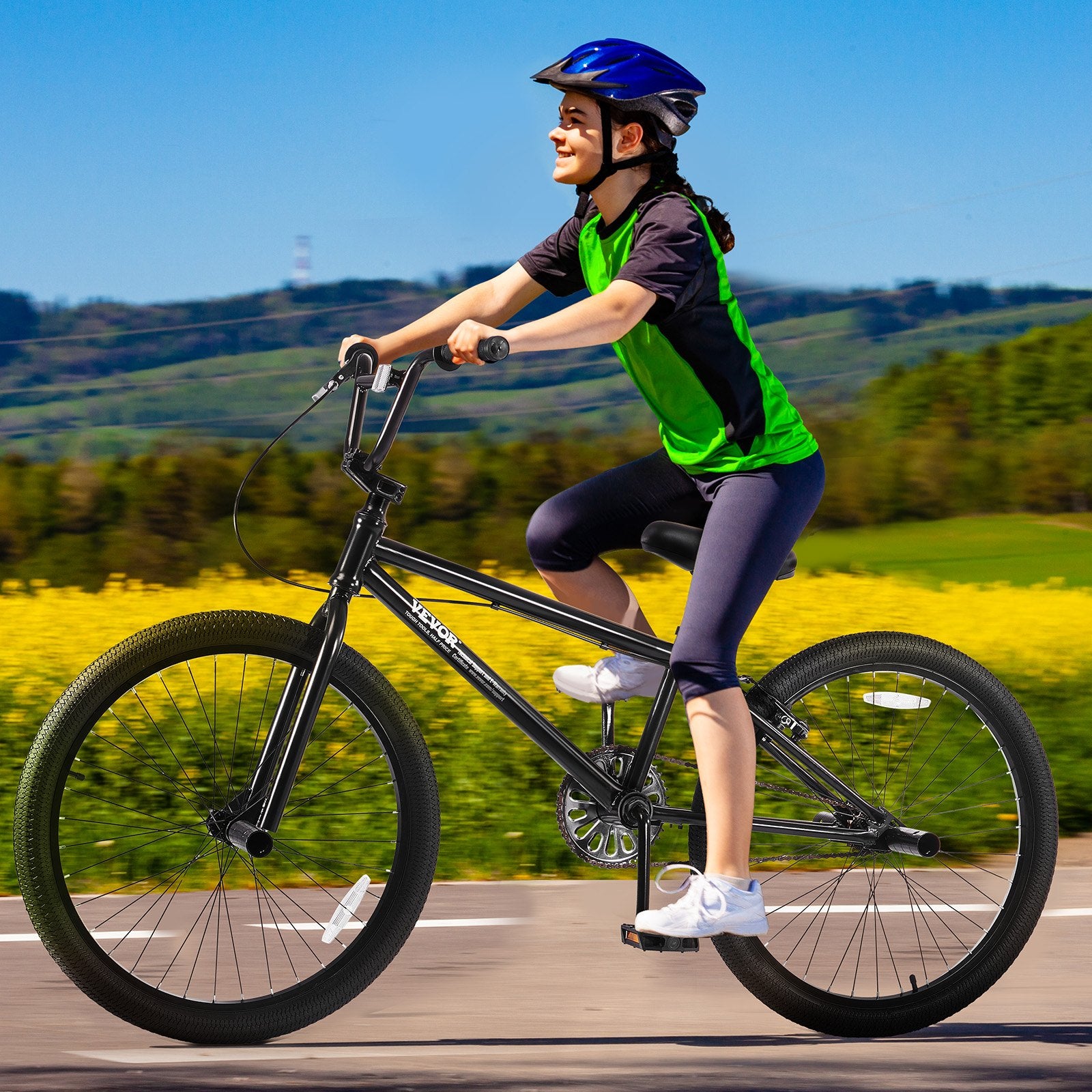 BMX dviratis VEVOR SS24002, 24 colių ratai
