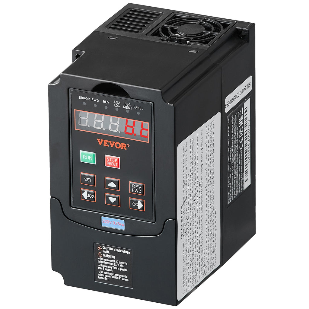 Dažnio keitiklis VEVOR A2-8007M, 0,75 kW