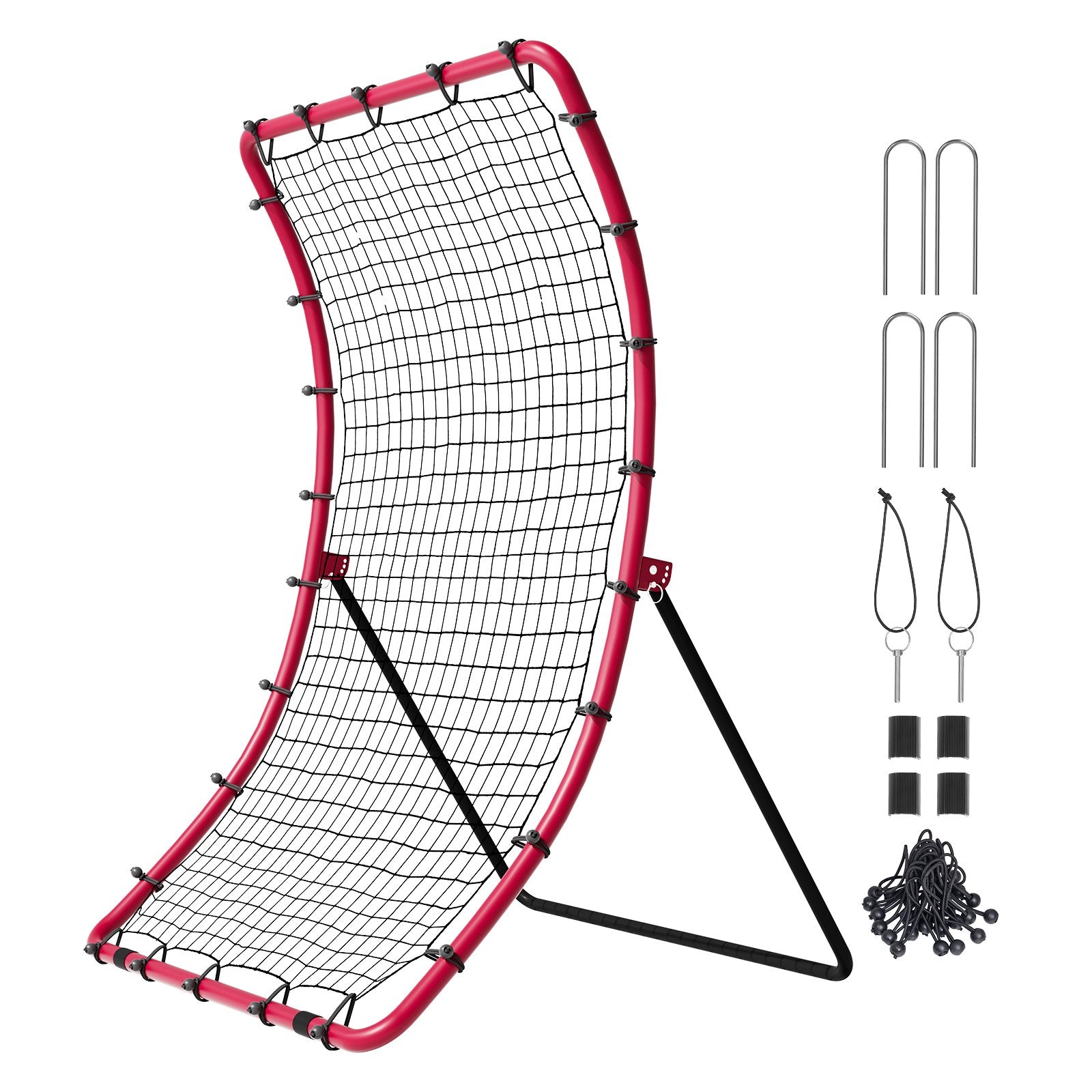 Beisbolo ir softbolo atšokimo tinklas VEVOR XH-4*5.5ft, 122 x 168 cm