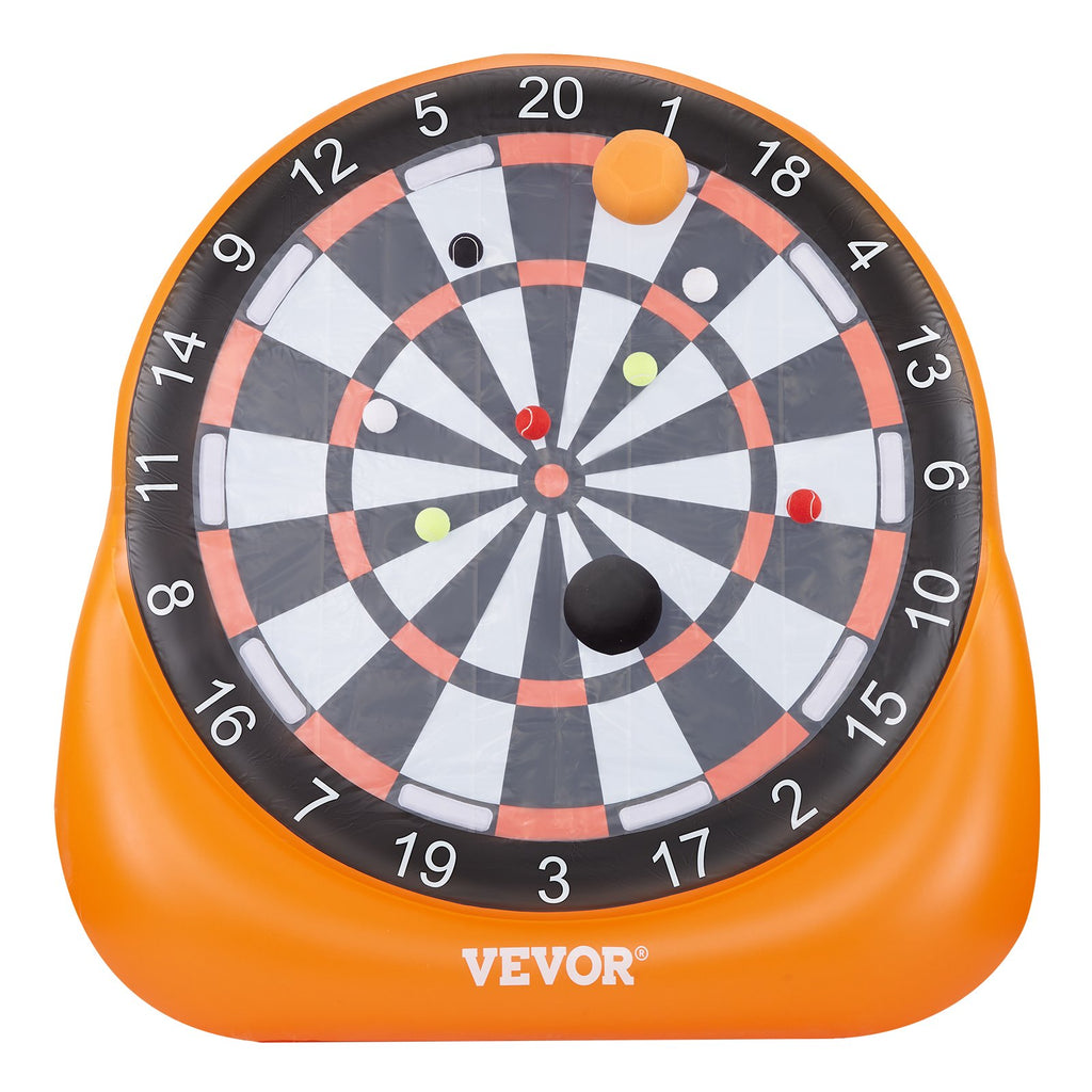 Pripučiamas futbolo smiginis VEVOR FDSFBB-003B-2, 2 metrų aukščio