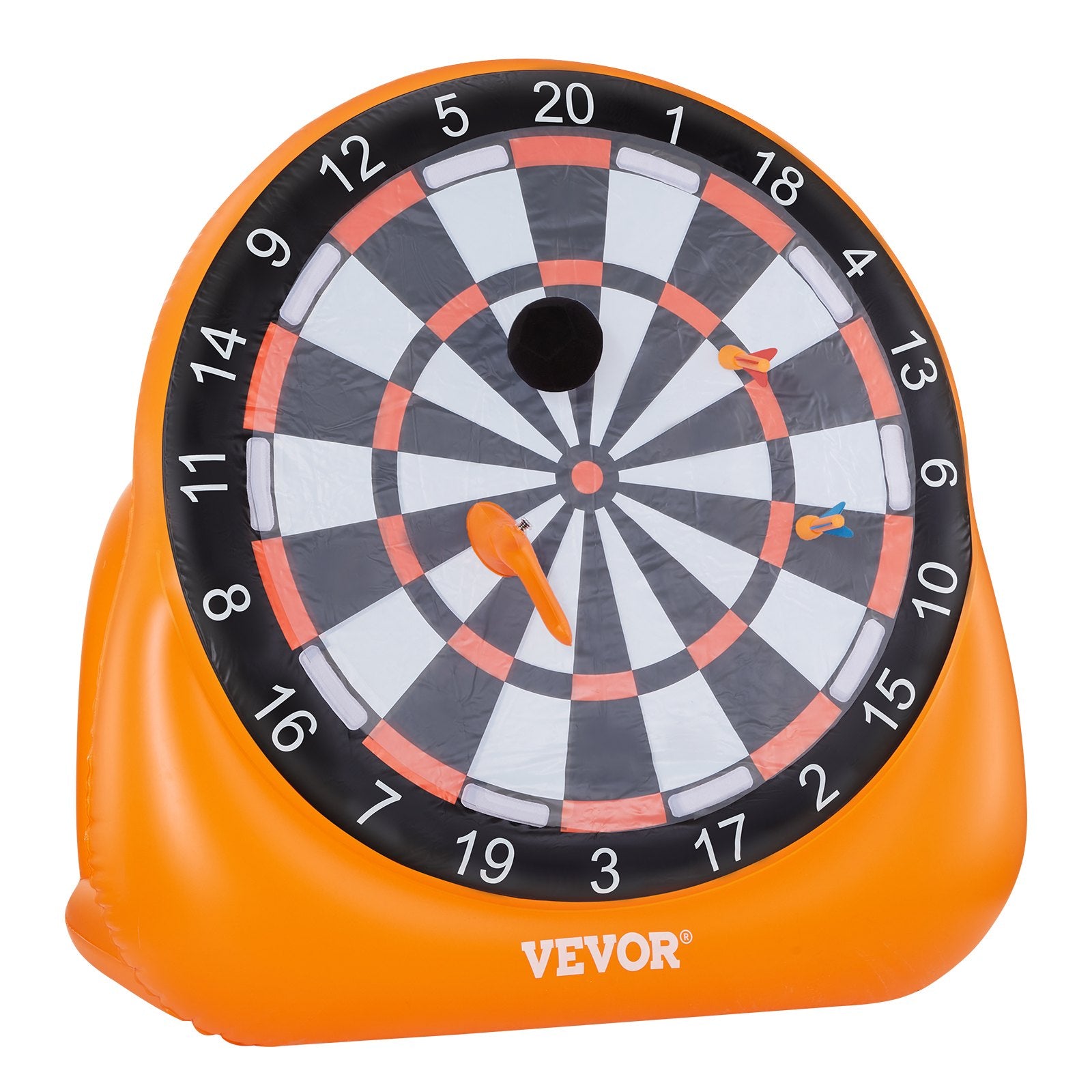 Pripučiamas futbolo smiginis VEVOR FDSFBB-003A-2, 2 m aukščio